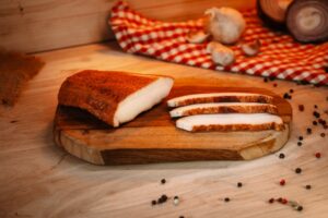 Uzená slanina bez kůže