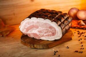 Anglická slanina hřbet